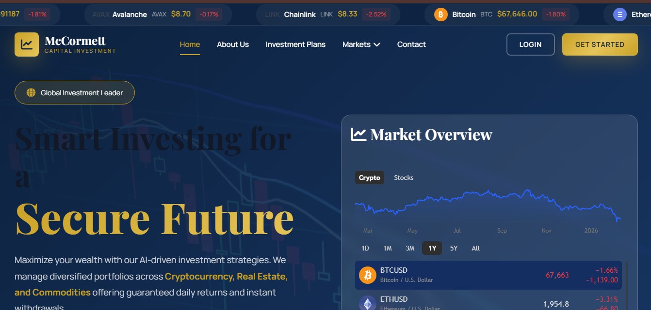 McCormett Capital Investment